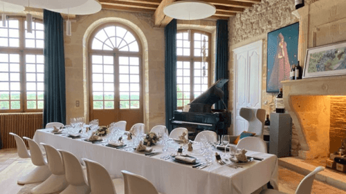 La table d'hôtes du Château Prieuré Marquet
